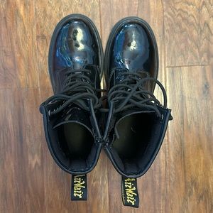 Dr. Martens Glossy Leather Lace Up Boots